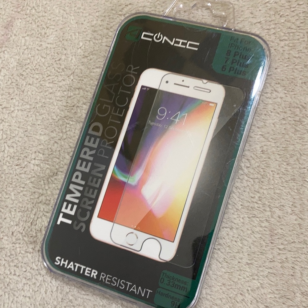 iPhone 6 7&8 Plus Tempered Glass Screen Protector